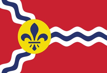 Picture of St. Louis, MO Flag - 2x3