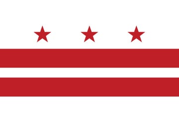 Picture of Washington, DC Flag - 2x3