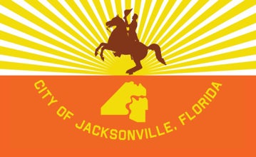 Picture of Jacksonville, FL Flag - 3x5