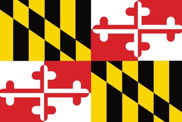 Picture of Baltimore, MD Flag - 4x6