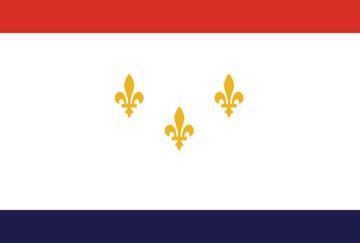 Picture of New Orleans, LA Flag - 4x6