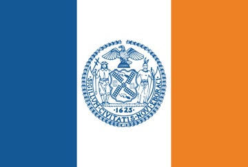 Picture of New York City, NY Flag - 4x6