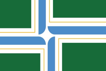 Picture of Portland, OR Flag - 4x6