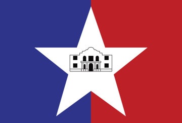 Picture of San Antonio, TX Flag - 4x6