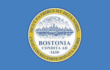 Picture of Boston, MA Flag - 5x8