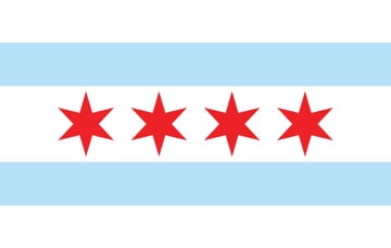Picture of Chicago, IL Flag - 5x8