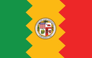 Picture of Los Angeles, CA Flag - 5x8