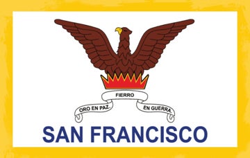 Picture of San Francisco, CA Flag - 5x8
