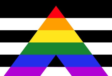 Picture of Straight Ally Pride Flag - 2x3