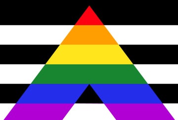 Picture of Straight Ally Pride Flag - 4x6