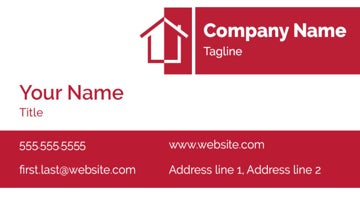 Picture of RE Business Card 12 - Single Sided