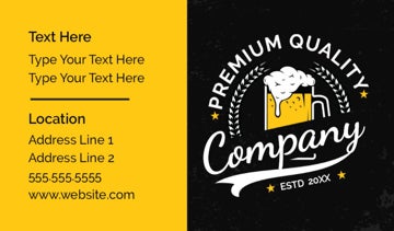 Picture of BC - Food & Beverage 3 - Single Sided