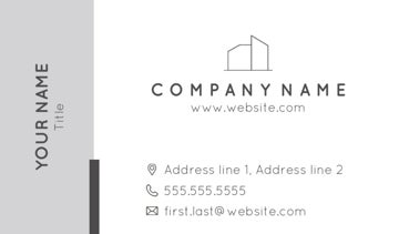 Picture of RE Business Card 1 - Single Sided