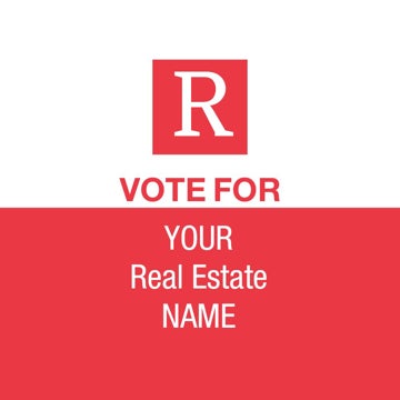 Picture of Vote Campaign - 2" x 2" Square
