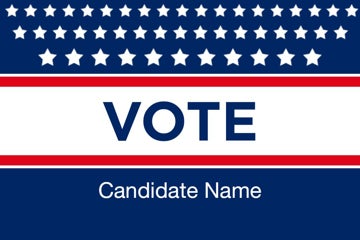 Picture of Political Campaign 3 - 2" x 3" Rectangle