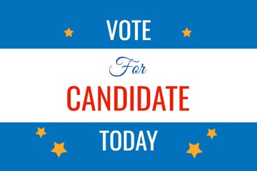 Picture of Political Campaign 4 - 2" x 3" Rectangle