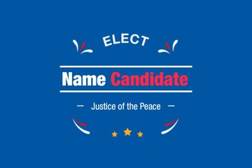 Picture of Political Campaign 5 - 2" x 3" Rectangle