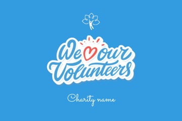 Picture of Volunteer / Charity - 2" x 3" Rectangle