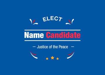 Picture of Political Campaign 5 - 2.5" x 3.5" Rectangle