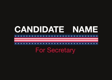 Picture of Political Campaign 6 - 2.5" x 3.5" Rectangle