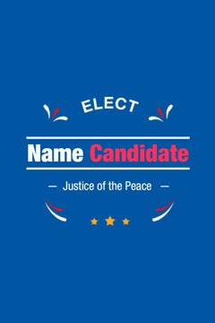 Picture of Political Campaign 5 - 3" x 2" Rectangle