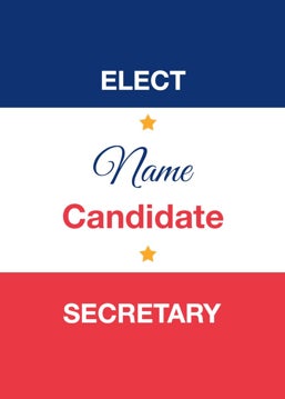 Picture of Political Campaign 1 - 3.5" x 2.5" Rectangle