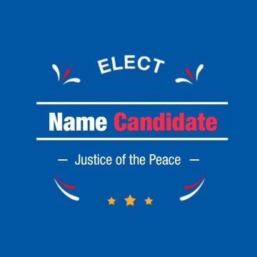 Picture of Political Campaign 5 - 2" x 2" Circle