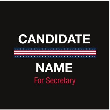Picture of Political Campaign 6 - 2" x 2" Circle