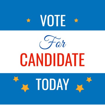 Picture of Political Campaign 4 - 2.25" x 2.25" Circle