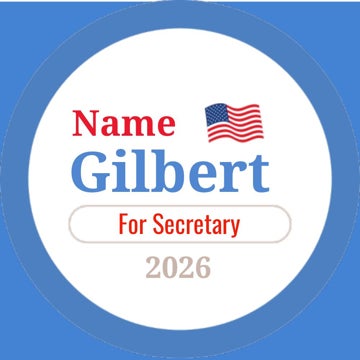 Picture of Political Campaign Rectangle 1 - 2.25" x 2.25" Circle