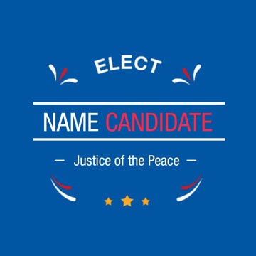 Picture of Political Campaign 5 - 2.25" x 2.25" Circle