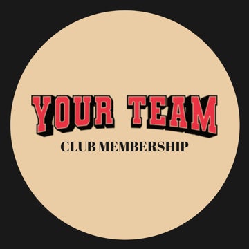 Picture of Sports Booster Club Team - 2.25" x 2.25" Circle