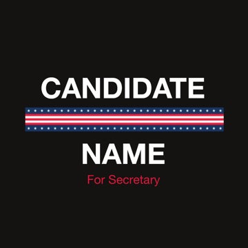 Picture of Political Campaign 6 - 2.5" x 2.5" Circle