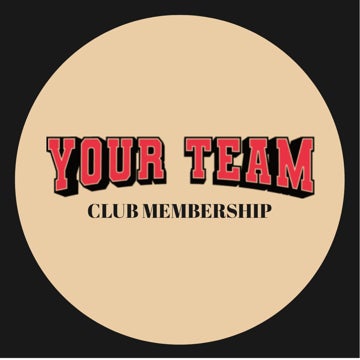Picture of Sports Booster Club Team - 2.5" x 2.5" Circle