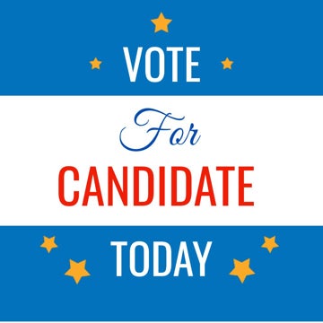 Picture of Political Campaign 4 - 3" x 3" Circle